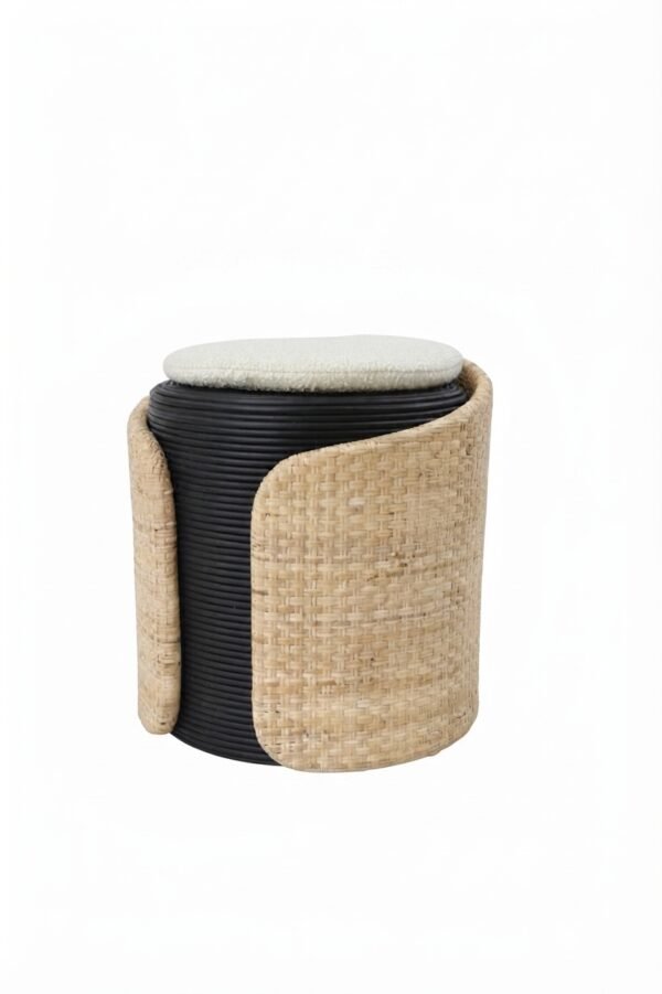 Denpasar stool side view Denpasar stool side view