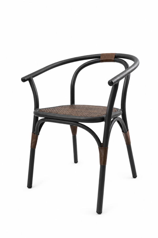 Kimmy chair-outdoor side view Kimmy chair-outdoor side view