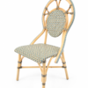 Topeng Chair Navy side view