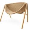 oyster chair side view