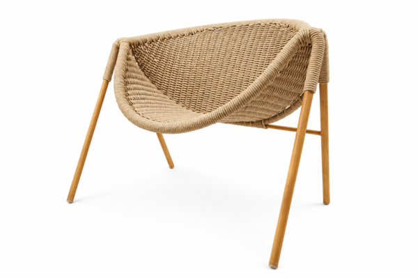 oyster chair side view oyster chair side view
